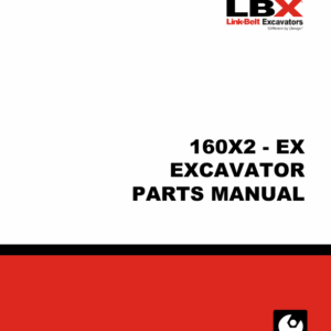 Linkbelt 160X2 Excavator Service Repair Manual - Image 3
