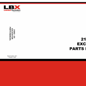 Linkbelt 210X2 Excavator Service Repair Manual - Image 4