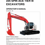 Linkbelt 225 Tier 3 Spin Ace Excavator Service Repair Manual - Image 2