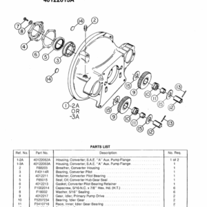 John Deere Funk 12000 Series Revers O Matic Transmission Service Repair Manual (4005055 & 4005056) - Image 3