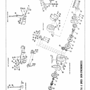 John Deere Funk 50000 Series Revers O Matic Transmission Service Repair Manual (4050402 & 4050514) - Image 3