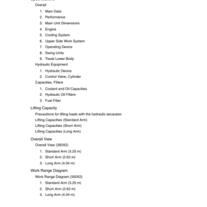 Linkbelt 350X2 Excavator Service Repair Manual