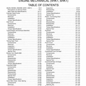 Linkbelt 210X2 Excavator Service Repair Manual - Image 5
