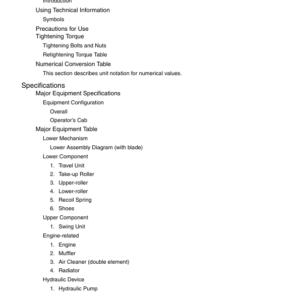 Linkbelt 75 Tier 3 Spin Ace Excavator Service Repair Manual - Image 4