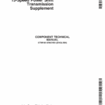 John Deere 15 Speed Power Shift Transmission Component Technical Manual (CTM169)