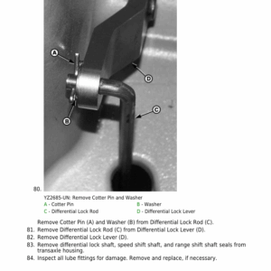 John Deere 6000D Series Tractor Transaxle Component Technical Manual (CTM203) - Image 3