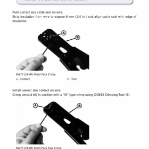 John Deere Powertech 4.5 L & 6.8 Level 1 Electronic Fuel Systems With Delphi (Lucas), DP201 Pump Component Technical Manual (CTM284) - Image 2