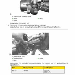 John Deere Front Axles (AS, APL Series, Dana, Carraro and John Deere) Component Technical Manual (CTM8193) - Image 2