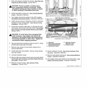 John Deere 620G, 620GP, 622G, 622GP Motor Graders Service Repair Manual (SN after C685731 - & D685731 - ) - Image 3