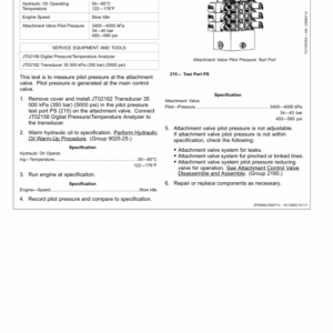 John Deere 859M Feller Buncher (Closed-Loop) Repair Manual (S.N F293917 –  F409162 & L343913 - L409162) - Image 4