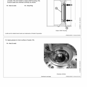 John Deere 803M, 853M Feller Buncher (Closed-Loop) Repair Manual (S.N F293917 –  F409162 & L343913 - L409162) - Image 4