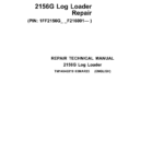 John Deere 2156GLC Log Loader Service Repair Manual (SN after F216001 - )