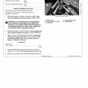 John Deere 3756G, 3756GLC Log Loader Service Repair Manual (SN after F376001 - ) - Image 3