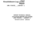 John Deere 437D Knuckleboom Log Loader Service Repair Manual (SN after 1T0437D_ _ _C254107 -)