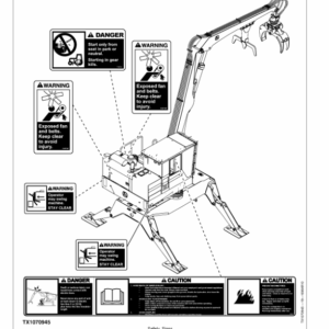 John Deere 437D Knuckleboom Log Loader Service Repair Manual (SN after 1T0437D_ _ _C254107 -) - Image 4
