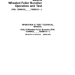 John Deere 643L-II Wheeled Feller Buncher Service Repair Manual (SN after F690815 - ) - Image 2