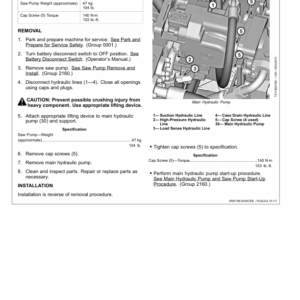 John Deere 843L-II Wheeled Feller Buncher Service Repair Manual (SN after F690815 - ) - Image 5