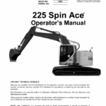 Linkbelt 225 Spin Ace Excavator Service Repair Manual - Image 2