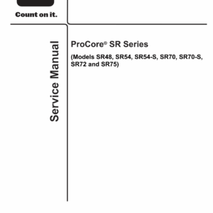 Toro Pro Core SR Deep Tine Aerators Service Repair Manual