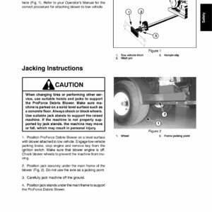 Toro Pro Force Debris Blower (Models 44538, 44539, 44542, 44551) Service Repair Manual - Image 3