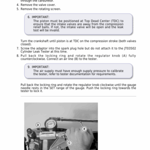 John Deere X105, X125, X145, X165 and 107S Tractors Service Repair Manual (TM113319) - Image 3