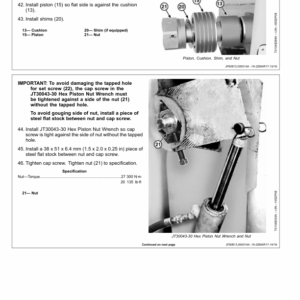 John Deere 2656GLC Log Loader Service Repair Manual (SN after C266001 - & D266001 - ) - Image 5