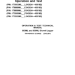 John Deere 953ML, 959ML Shovel Logger Service Repair Manual (SN between 343824 - 409162)