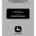 John Deere 800, 1000, 1500, 2000 Aercore Aerator Service Repair Manual (TM1631)