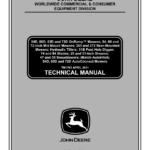 John Deere Rotary Mower & Compact Utility Tractor Attachments Service Repair Manual (TM1763)