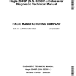 Hagie 204SP Detasseler Service Repair Manual (SN after 230001 -) - Image 2