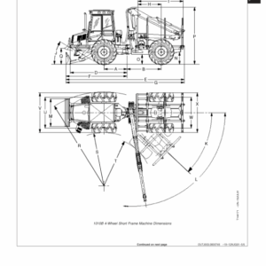 John Deere 1010B Forwarder Service Repair Manual (TMF062547 & TMF062549) - Image 3