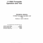 John Deere 1010NA Forwarder Service Repair Manual (TMF062548 & TMF062550) - Image 2