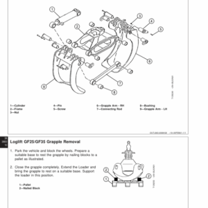 John Deere 1010B Forwarder Service Repair Manual (TMF062547 & TMF062549) - Image 4