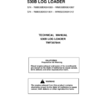 John Deere 530B Log Loader Service Repair Manual (F307844 & TMF307844) - Image 2