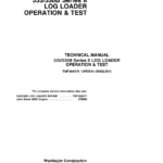 John Deere 535, 530B Series II Log Loader Service Repair Manual (TMF389376 & TMF389377)