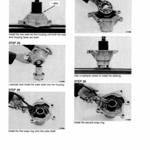 Case 590 Loader Backhoe Service Repair Manual - Image 4
