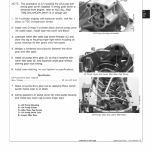Liebherr D504, D504 NA, D504 T, D504 TI (TH1 - Base Engine) Diesel Engine Service Repair Manual - Image 3