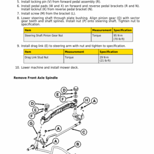 John Deere S220 Riding Lawn Tractor Service Repair Manual (TM166519 & TM171219) - Image 2