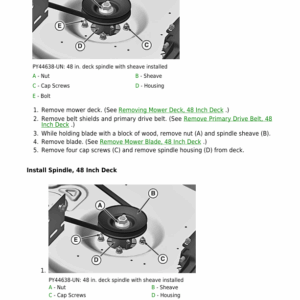 John Deere S220 Riding Lawn Tractor Service Repair Manual (TM166519 & TM171219) - Image 3