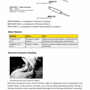 John Deere 990 Rotary Platform Service Repair Manual (TM1830) - Image 3