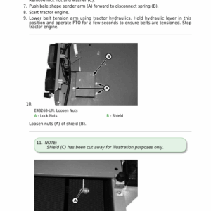 John Deere 447, 457, 467, 457 and 467 SilageSpecial, 547, 557 & 567 Round Balers Repair Manual - Image 3
