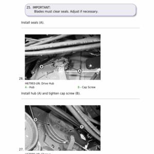 John Deere 9450, 9550, 9650 Combines Service Repair Manual - Image 4