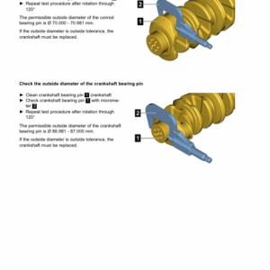 Liebherr D834 A7 Diesel Engine Service Repair Manual - Image 3