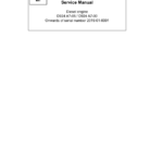 Liebherr D924 A7-00, D924 A7-05 Diesel Engine Service Repair Manual (SN 2019010001 and after)