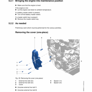 Liebherr D934 A7–23, D944 A7–23 EMT (Electronic-Mechanical Turbo) Diesel Engine Operators Manual - Image 3