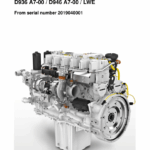 Liebherr D936 A7-00, D946 A7-00 LWE Diesel Engine Operators Manual