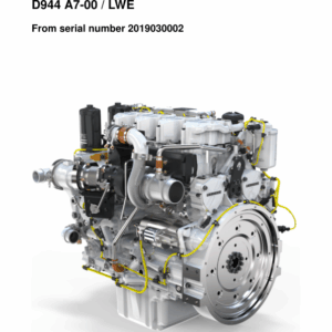 Liebherr D944 A7-00 MCC Diesel Engine Operators Manual