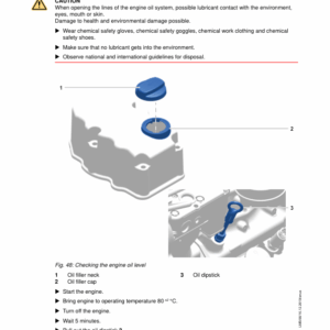 Liebherr D944 A7-03 LWE (Electronic Common Rail) Diesel Engine Operators Manual - Image 3