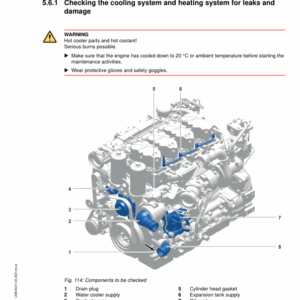 Liebherr D944 A7–04 LWE (Electronic Common Rail) Engine Operators Manual - Image 3