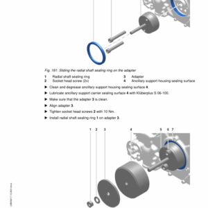 Liebherr D9508 A7-05 Diesel Engine Service Repair Manual - Image 4